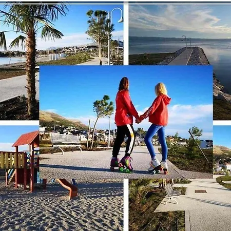 아파트 Gemuetliche Studio-wohnung Mit Zwei Balkonen Und Gemeinschaftsgarten In Strandnaehe *
